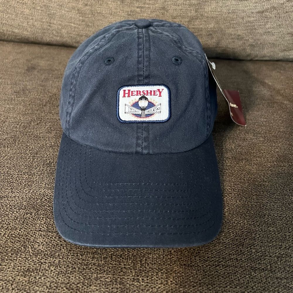 New American Needle Hersheys Chocolate Est 1894 Hat Blue Adjustable